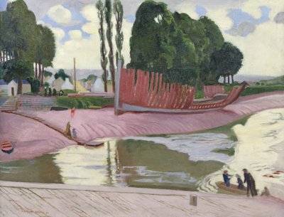 Landerneau Nehri, 1924 by Maurice Denis